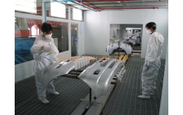 汽车保险杠喷漆出产线